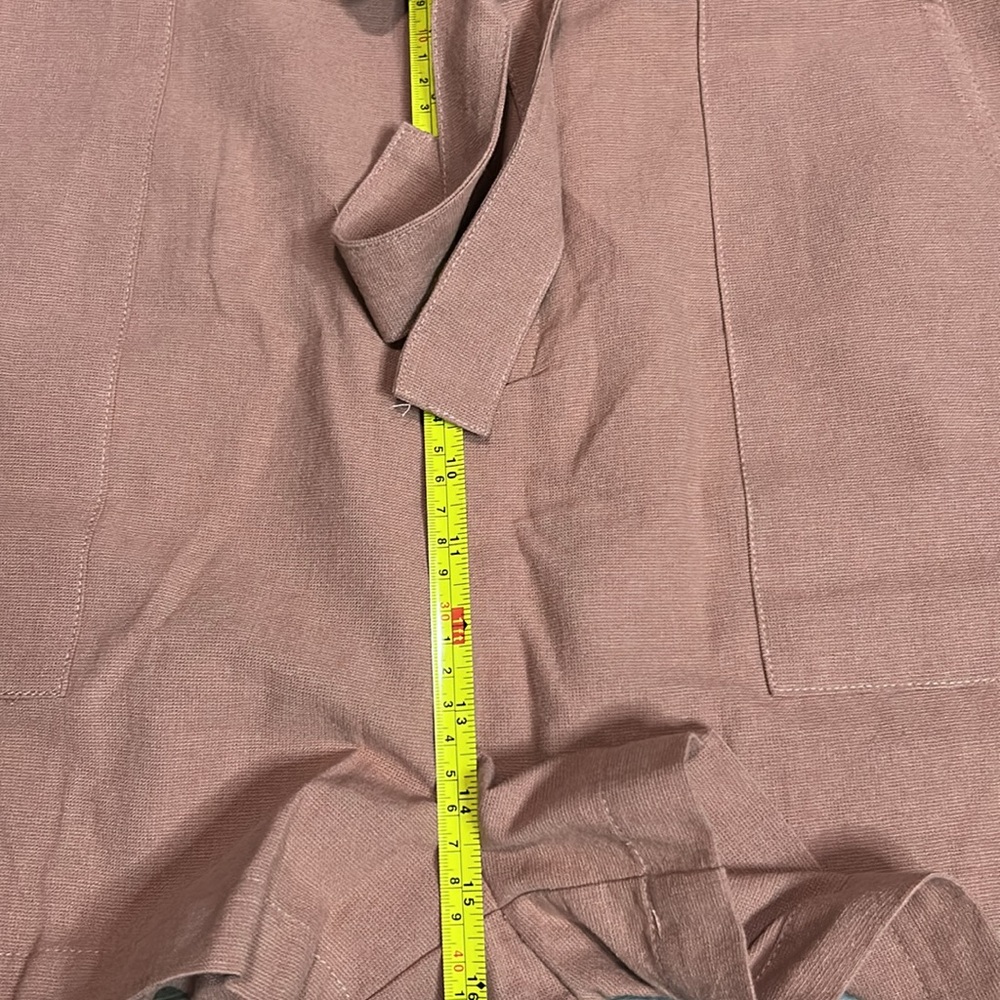 New Doe & Rae Women's Pink Shorts L - Picture 7 of 8
